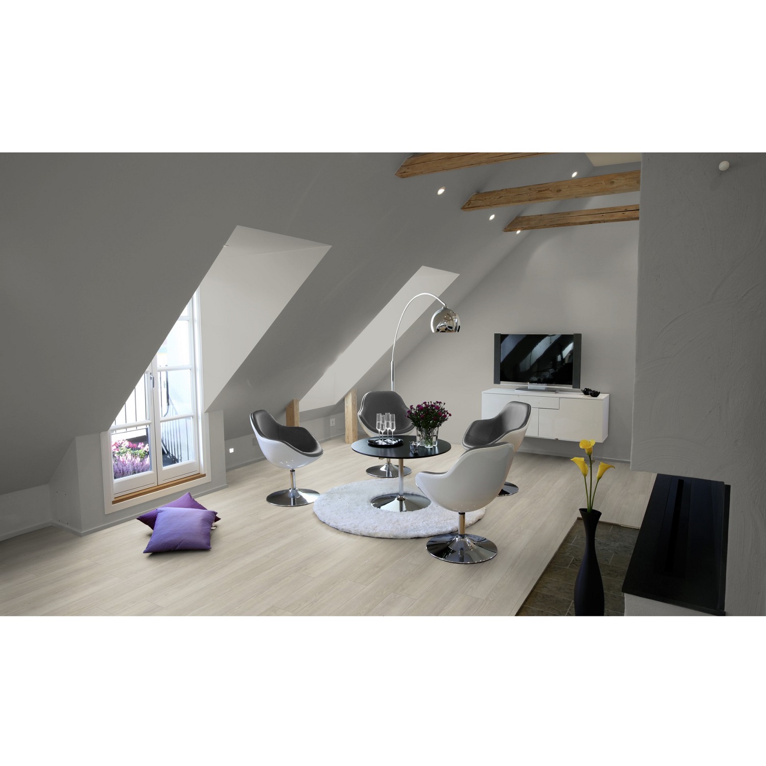 Laminate Tarkett Easyline 832 Kingsley Oak Grey (191x1380) 2.11m² 3