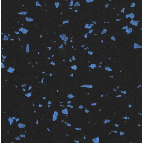 Διάδρομος Rubber 6mm Black Blue