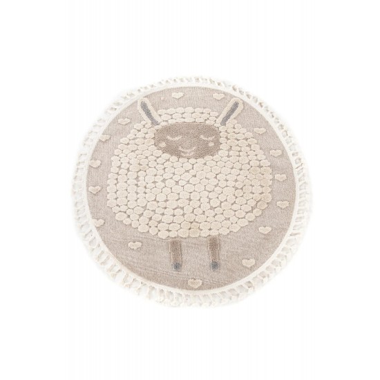 Στρογγυ΄λό Παιδικό Χαλί Lila 15 Royal Carpet - Φ120