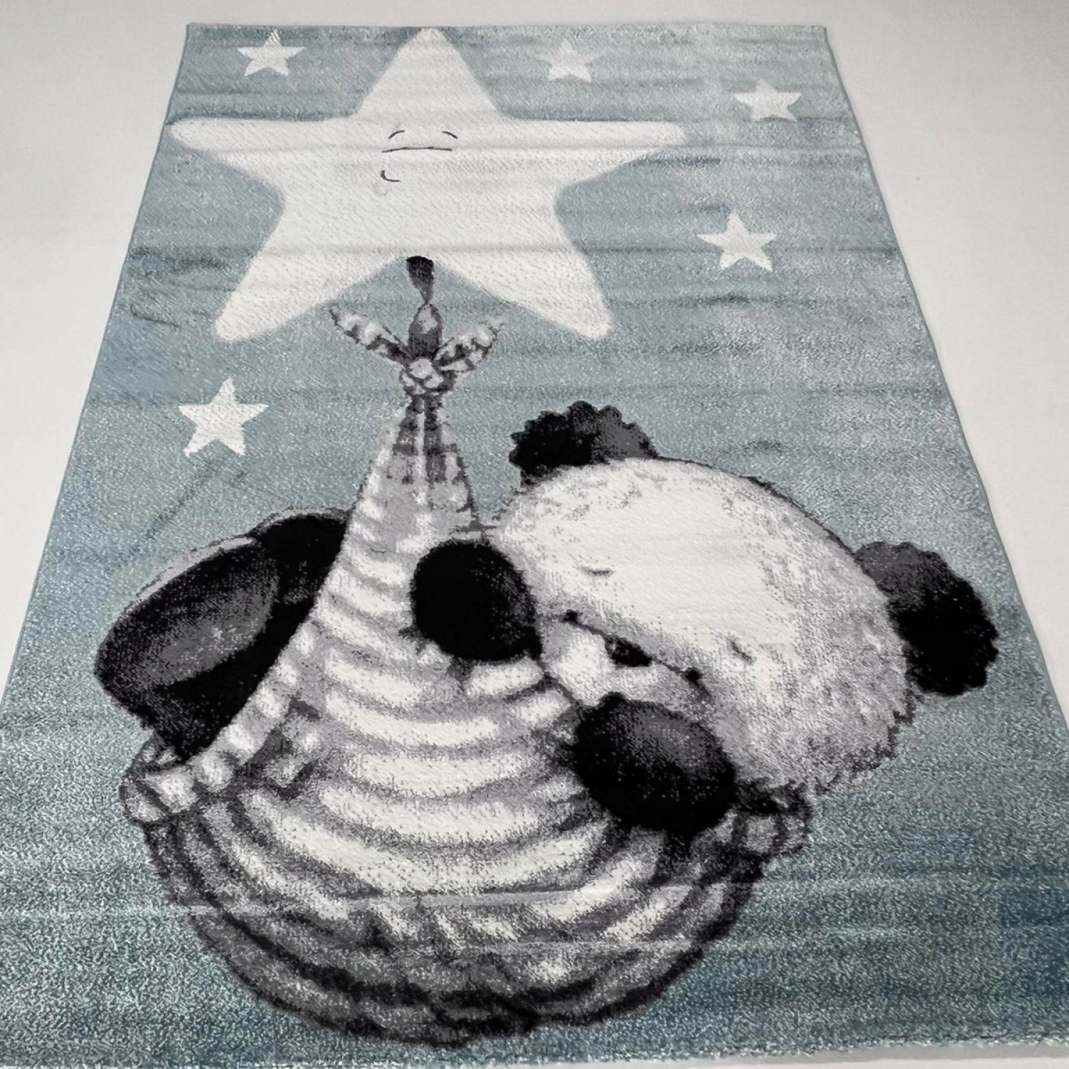 Παιδικό Χαλί Frieze Kids 1083 Blue 160 cm x 230 cm 3