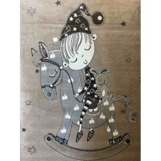 Παιδικό Χαλί 0100 Beige 133 cm x 190 cm