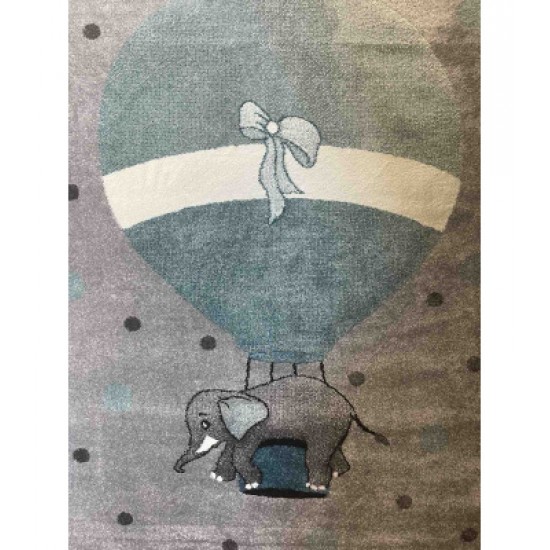 Παιδικό Χαλί 0099 Grey Blue 133 cm x 190 cm