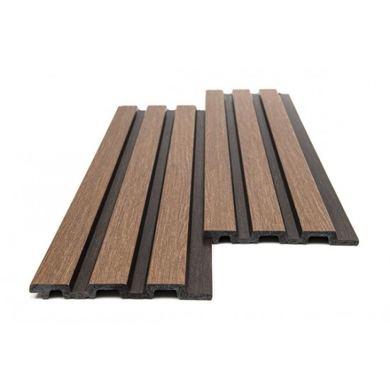 Panel 3D Πηχάκι Piano Golden Oak/D.Brown 12.2x290cm