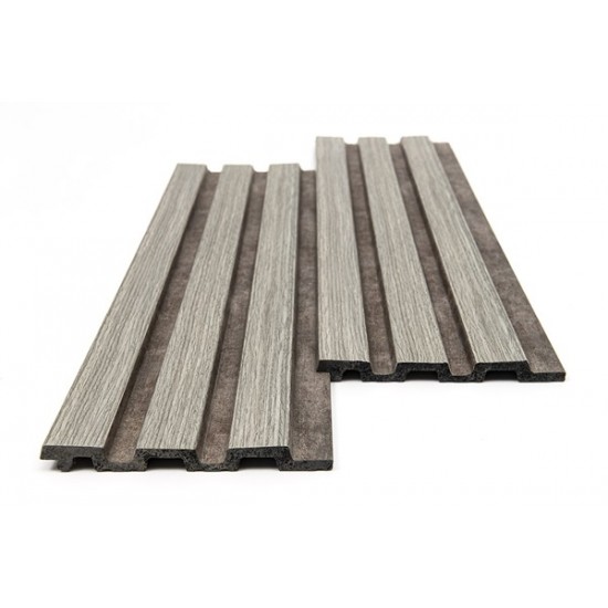 Panel 3D Πηχάκι Piano Grey Oak/Rust 12.2x290cm