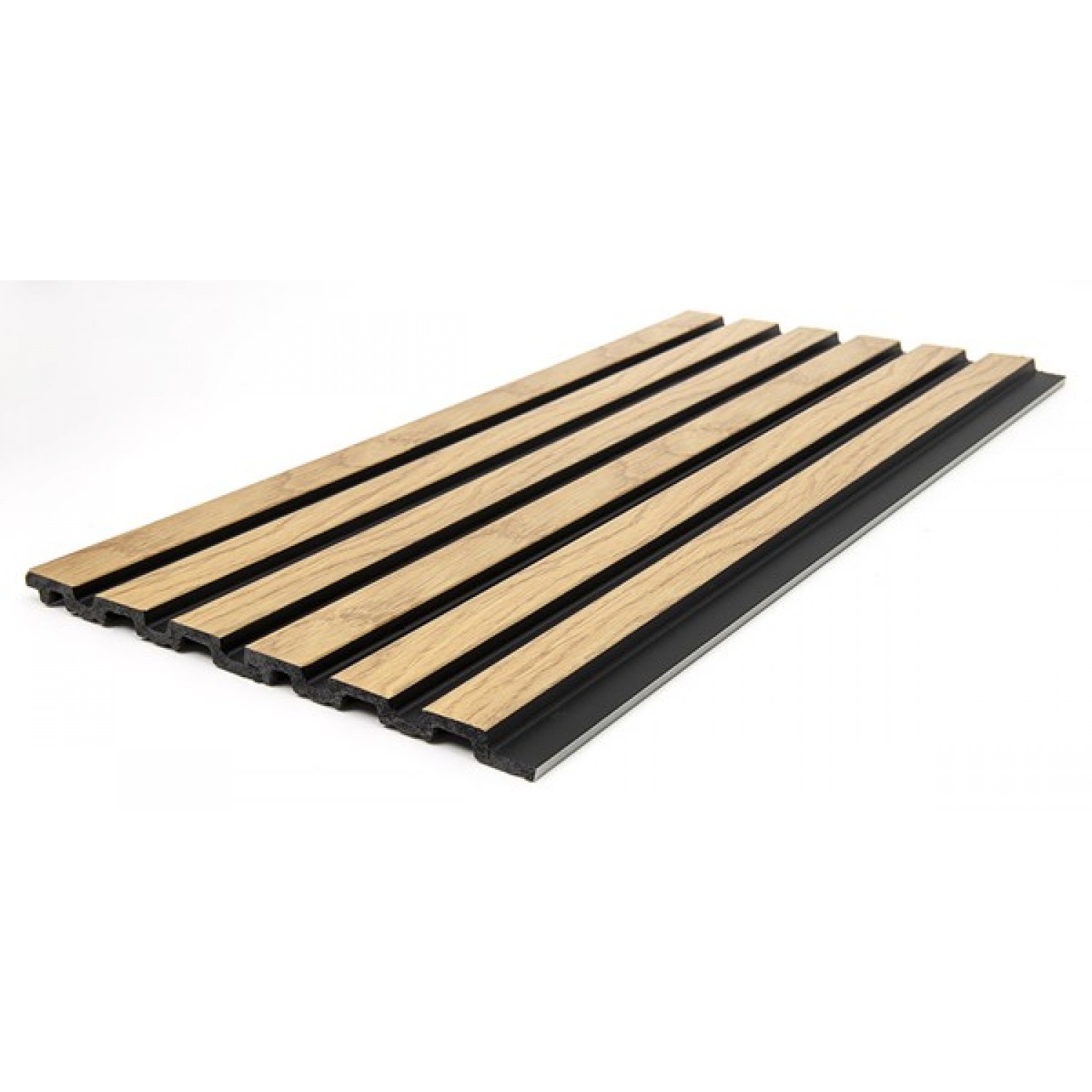 Panel 3D Πηχάκι Piano Natural Oak/Black 12.2x290cm 3