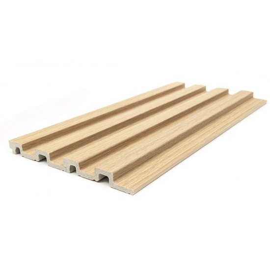 Panel 3D Πηχάκι Residence White Oak 12.2x290cm 2