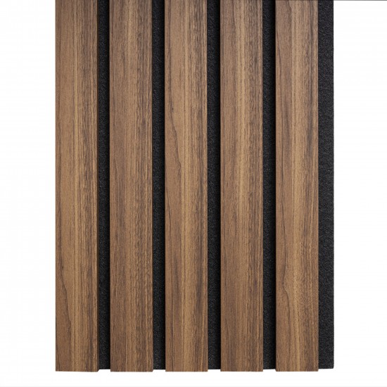 Panel 3D Durawall Acoustic Walnut 30x260cm