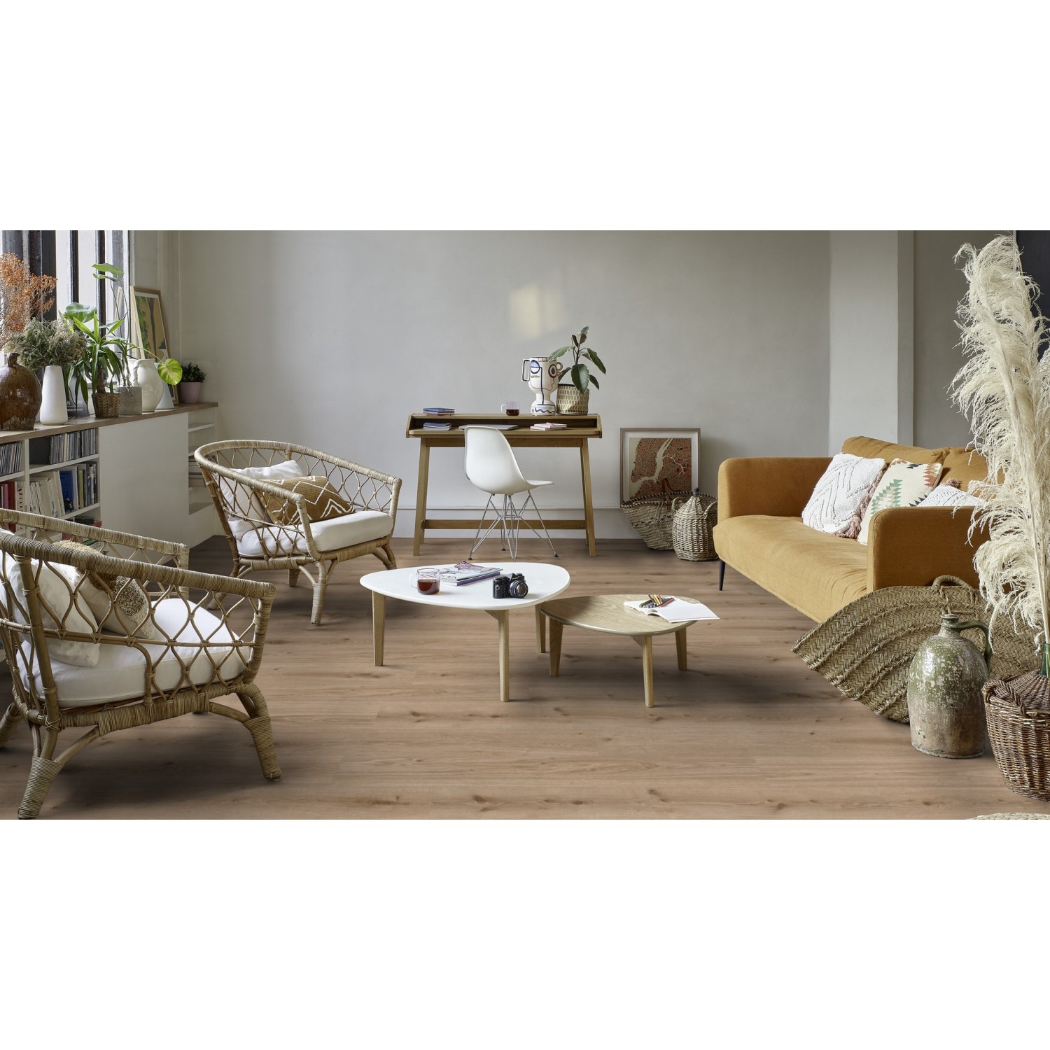 Βινυλική Λωρίδα Tarkett Essence 55 Primary Oak Light Grey (20 x 120cm) 4.08m² 3