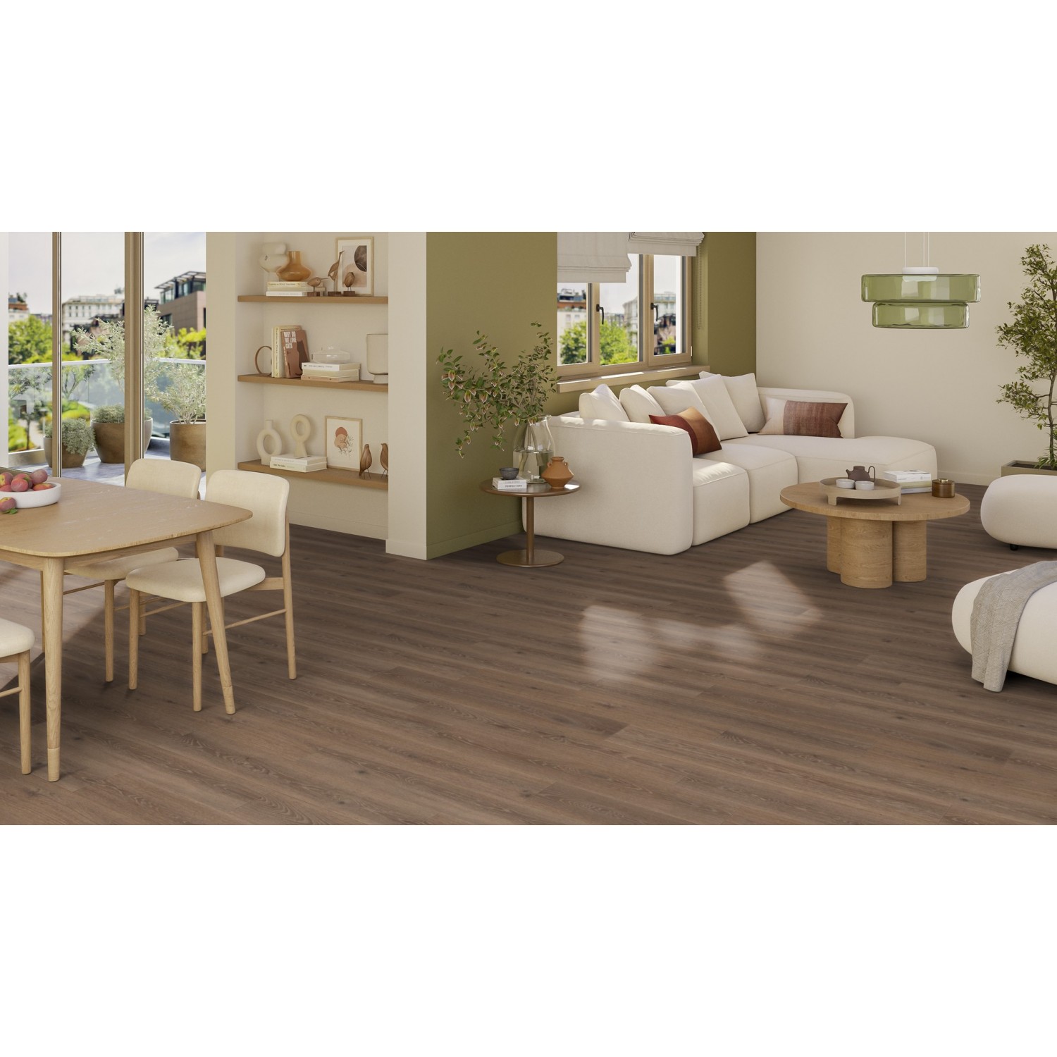 Βινυλική Λωρίδα Tarkett Essence 55 Tribe Oak Mocha (20 x 120cm) 4.08m² 3