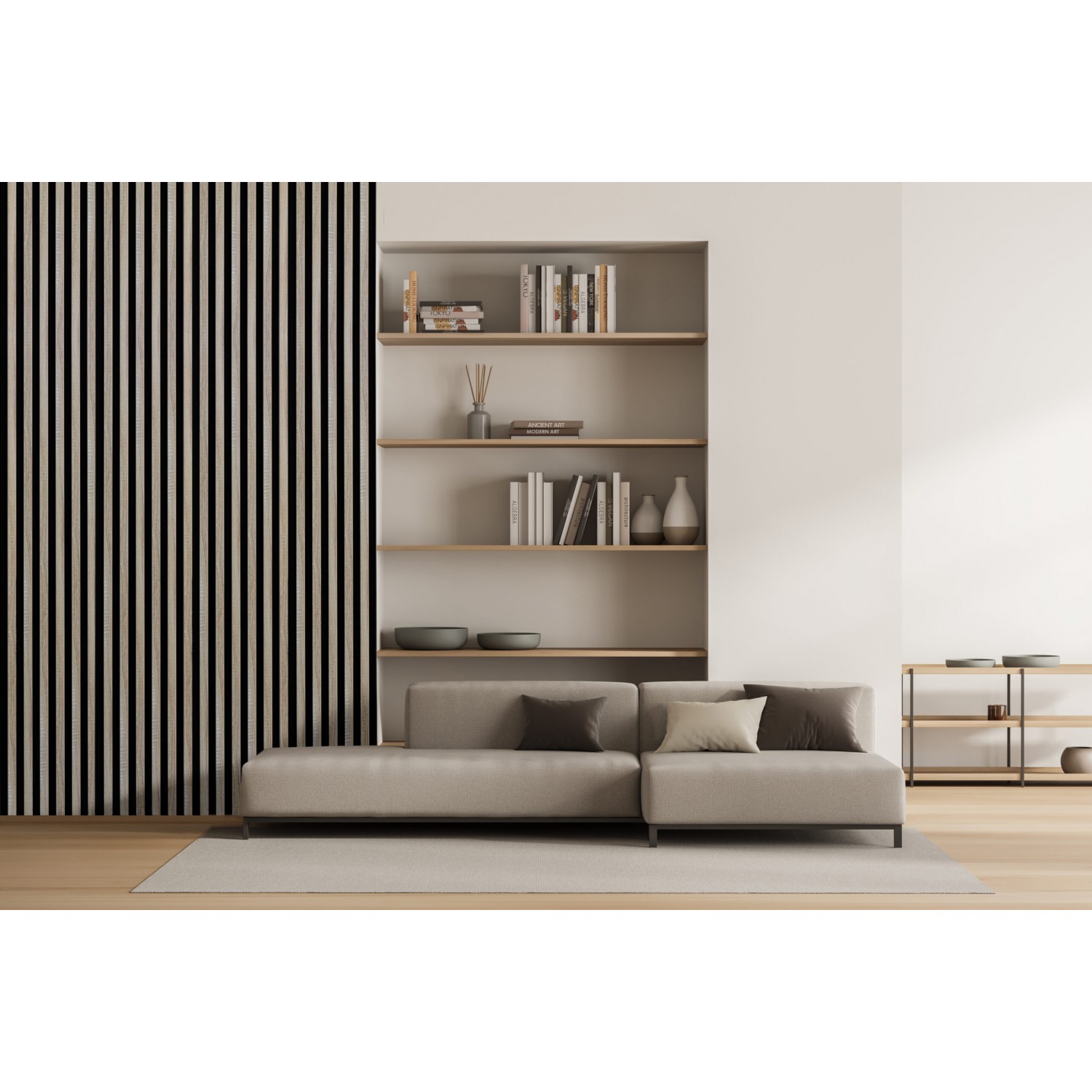 Panel 3D Woodline Acoustic Oak Sonoma 30x270cm 3