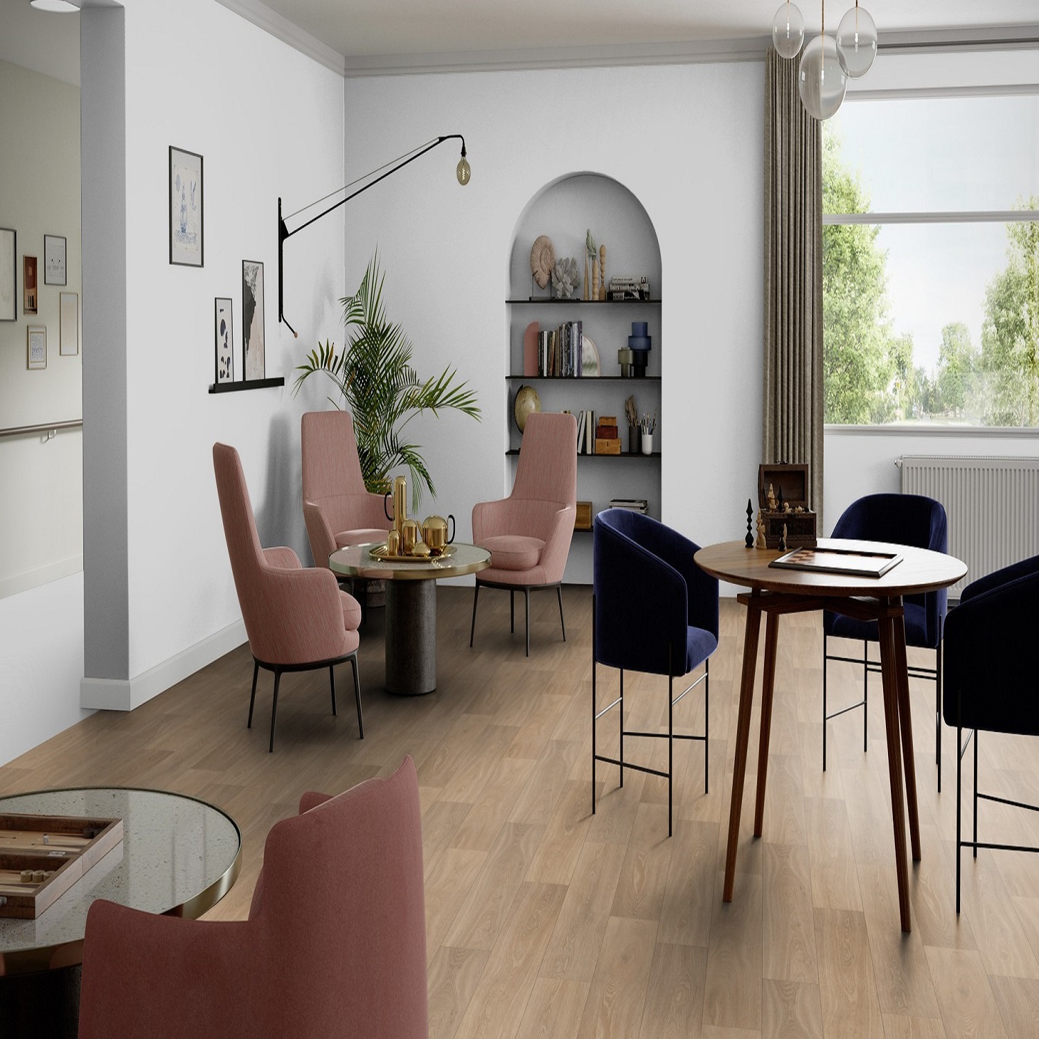 Πλαστικό Δάπεδο Tarkett Iconik 280T Ancares Oak Plank Brown 3