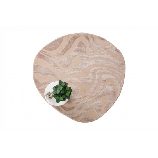 Χαλί Organic 265 BEIGE Royal Carpet - 160 x 160 cm 2