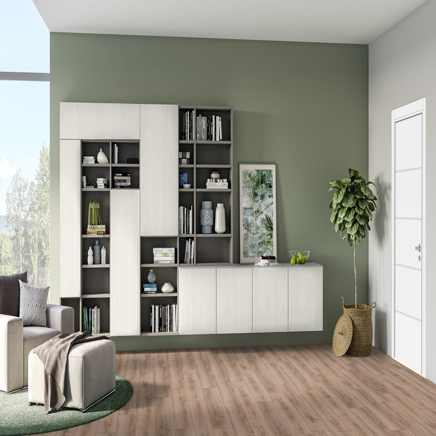 Laminate Floorpan Wings Dove (197x1205) 1,899m² 3