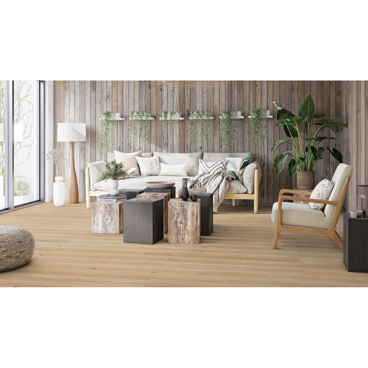 Βινυλική Λωρίδα Tarkett ID Inspiration 55 Highland Oak Golden 4V (20 x 120) 3.60m² 3