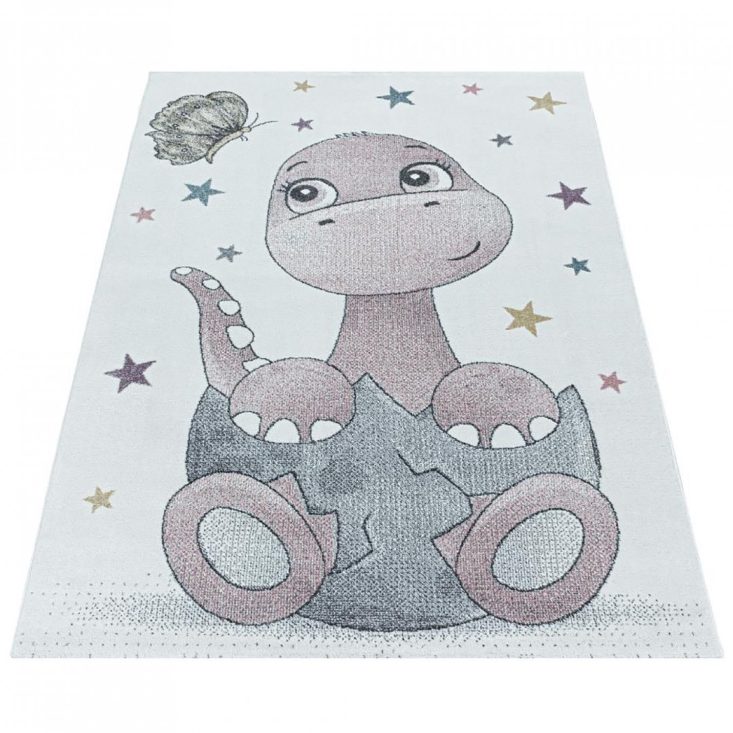 Παιδικό Χαλί Frieze Kids 2106A Pink - 160x230 cm 3
