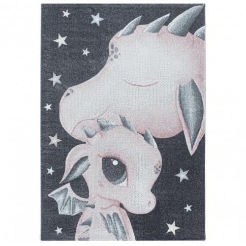 Παιδικό Χαλί Frieze Kids 2107A Pink - 160x230 cm