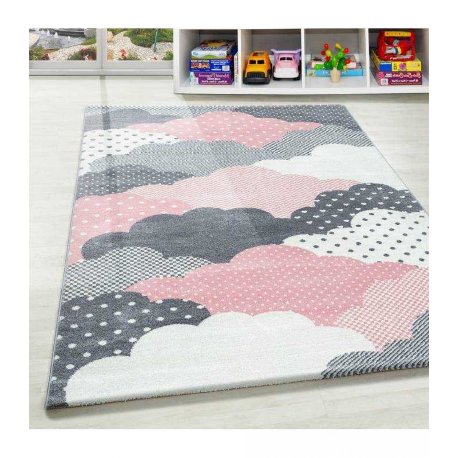 Παιδικό Χαλί Frieze Kids 820 Pink - 160x230 cm 2