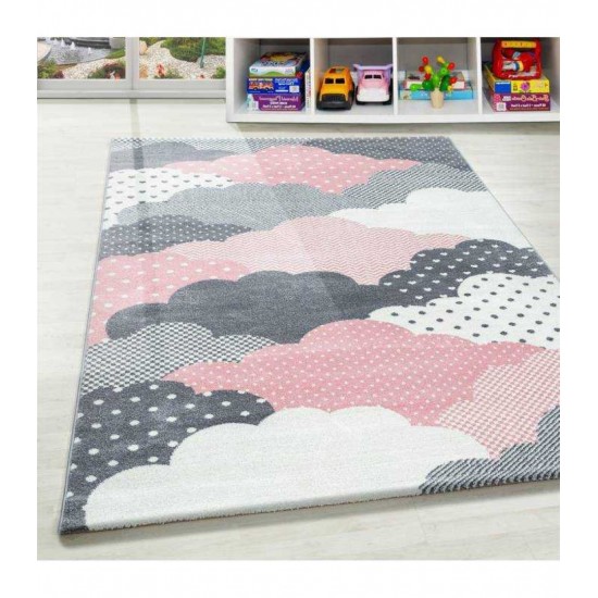 Παιδικό Χαλί Frieze Kids 820 Pink - 160x230 cm