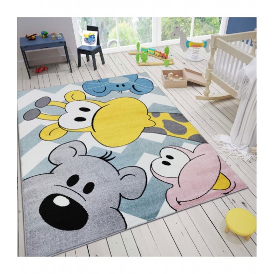 Παιδικό Χαλί Frieze Kids A1084 Yellow - 160x230 cm