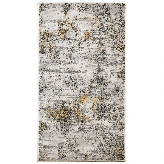 Χαλί Διάδρομος Antik 5073A Cream/Anthracite Πλάτος 80cm 