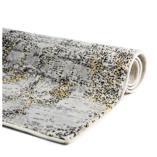 Χαλί Διάδρομος Antik 5073A Cream/Anthracite Πλάτος 80cm  2