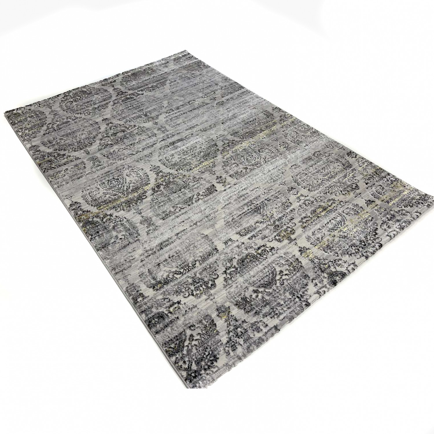 Μοντέρνο Χαλί Antik 6087A Light Grey/Anthracite-200x290cm 3
