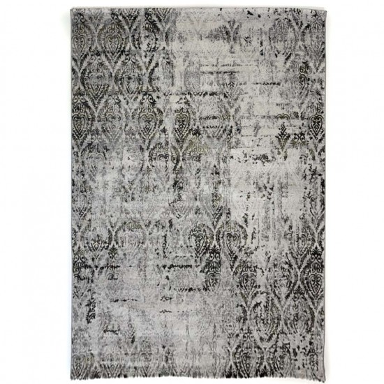 Χαλί Διάδρομος Antik 6197A Light Grey/Anthracite Πλάτος 80cm