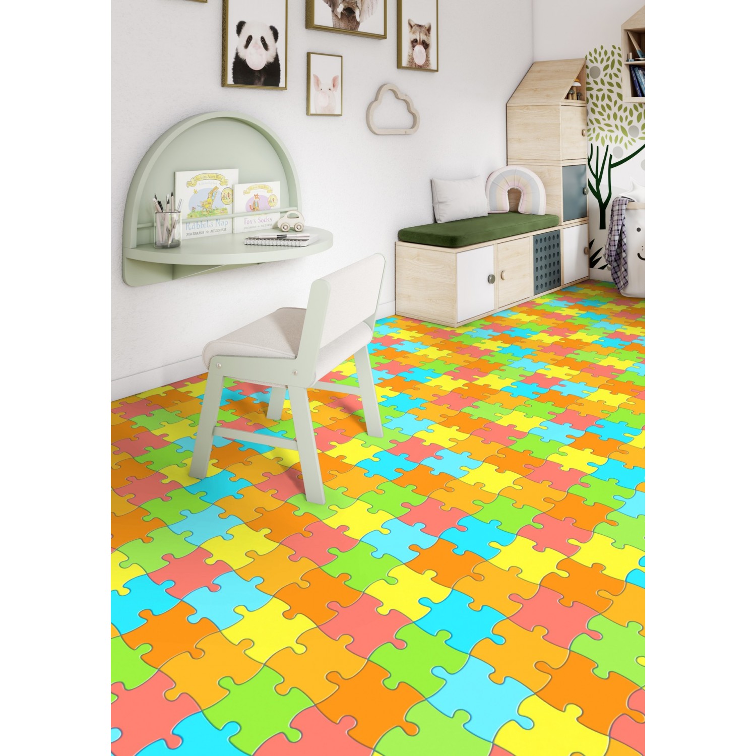 Πλαστικό Δάπεδο Tarkett Iconik 300 Playful Multicolor 4