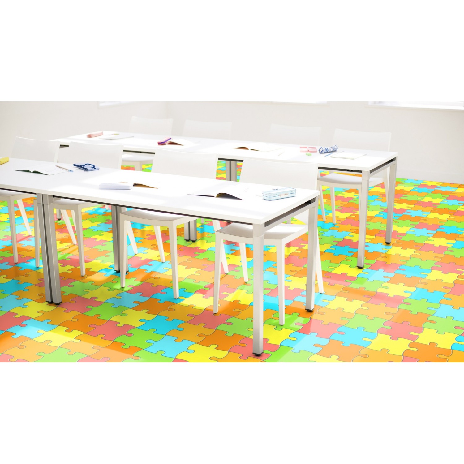 Πλαστικό Δάπεδο Tarkett Iconik 300 Playful Multicolor 3