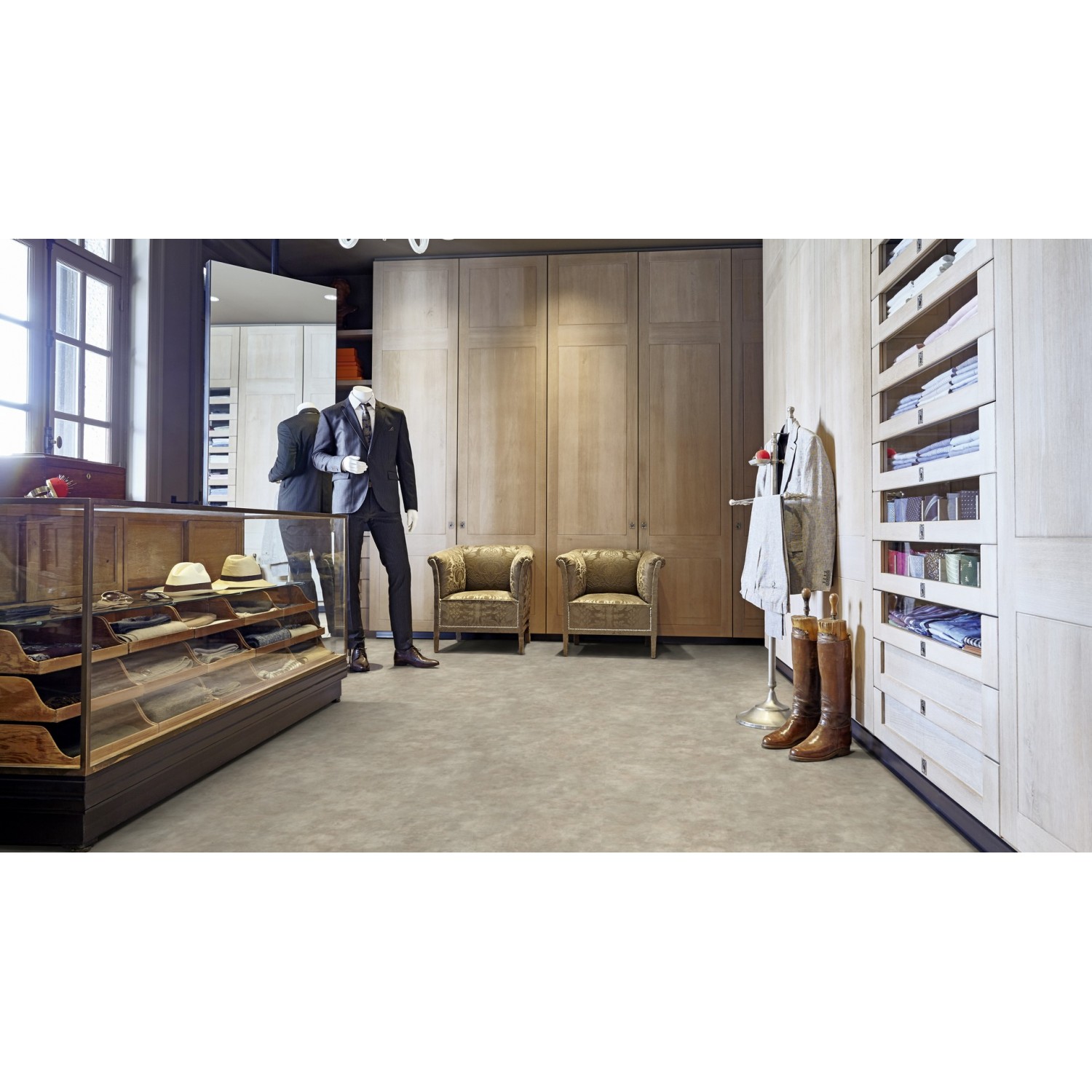 Πλαστικό Δάπεδο Tarkett Iconik 240 Stylish Concrete Grey 5