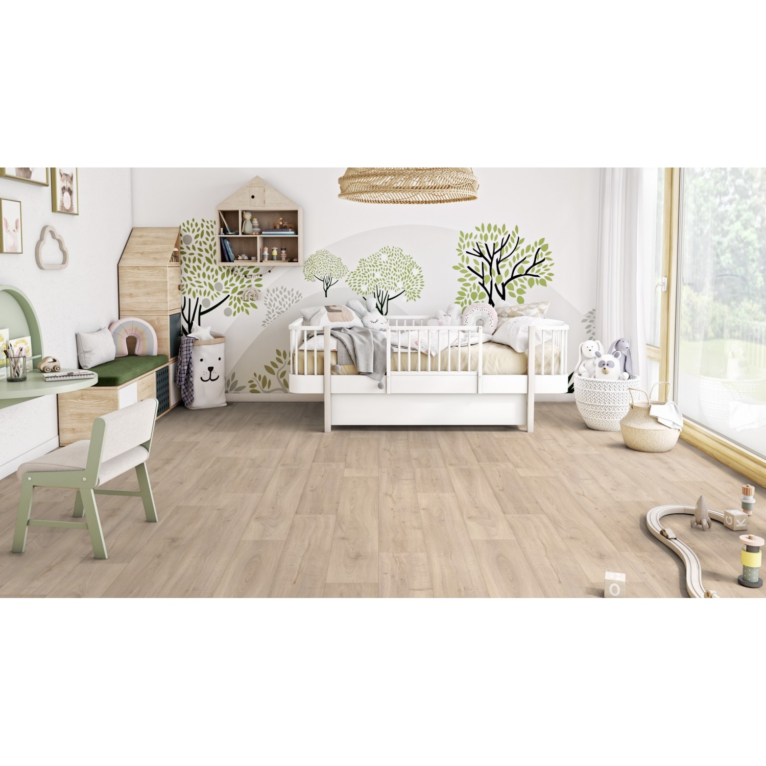 Πλαστικό Δάπεδο Tarkett Iconik 260 Oak Grey Beige 5