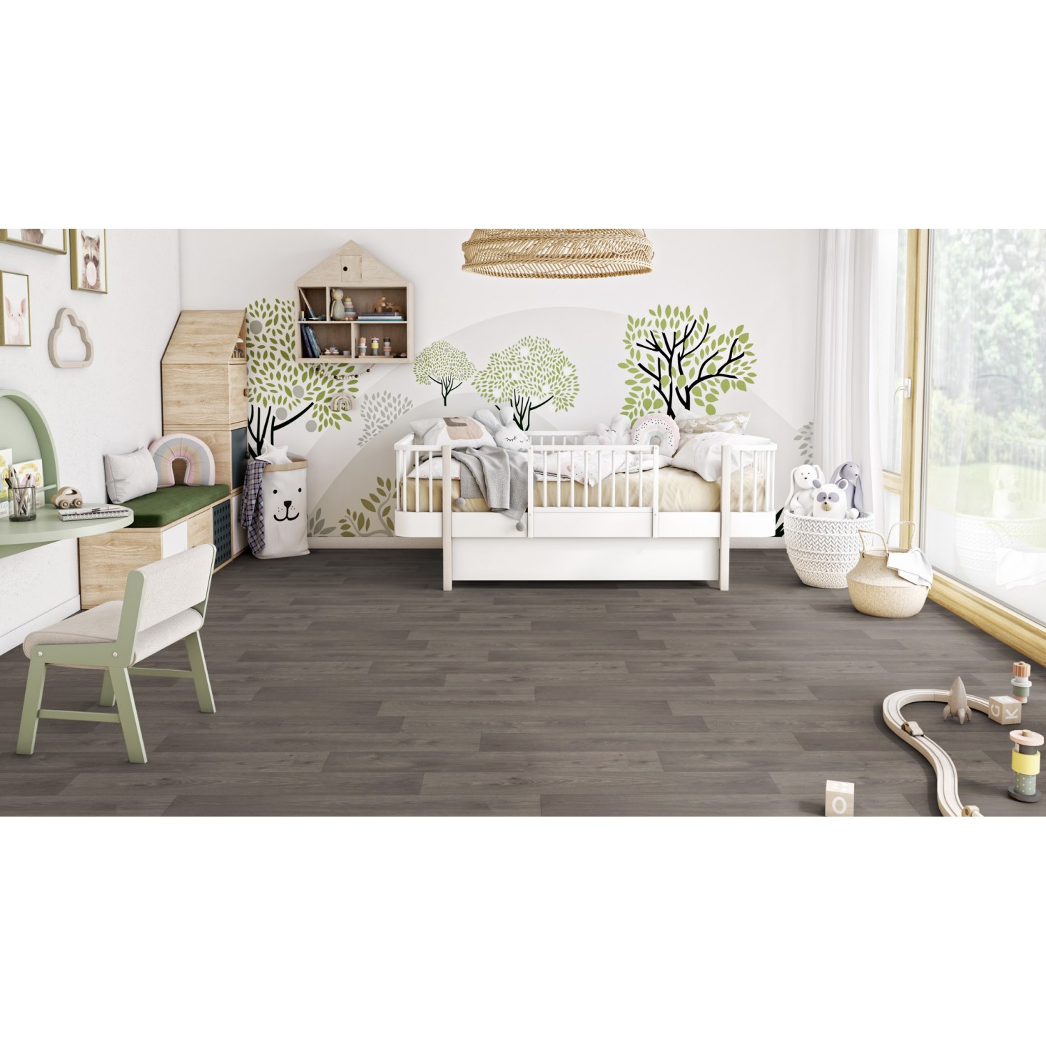 Πλαστικό Δάπεδο Tarkett Iconik 260 Swan Dark Grey 5