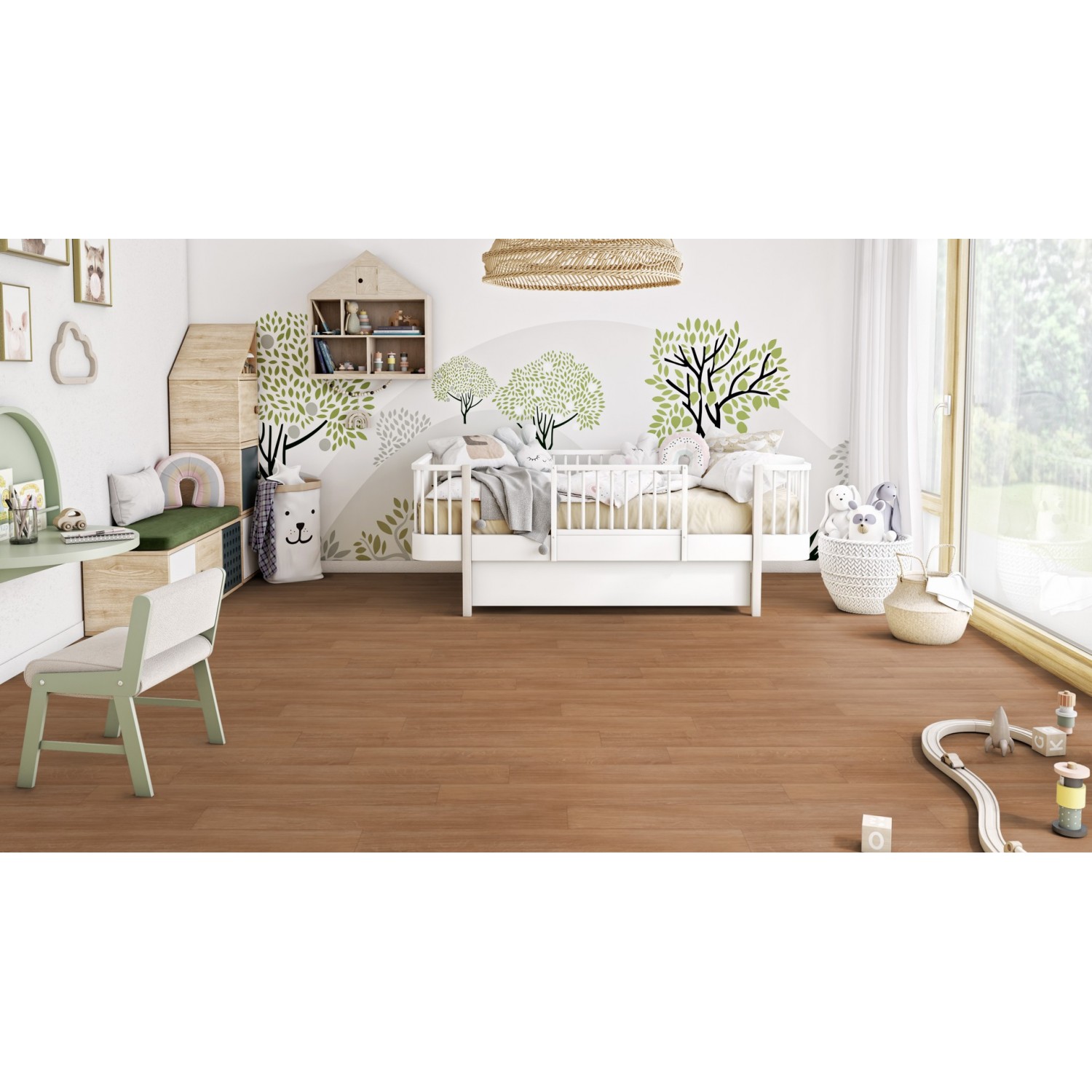 Πλαστικό Δάπεδο Tarkett Iconik 260  Oak Dark Beige 5