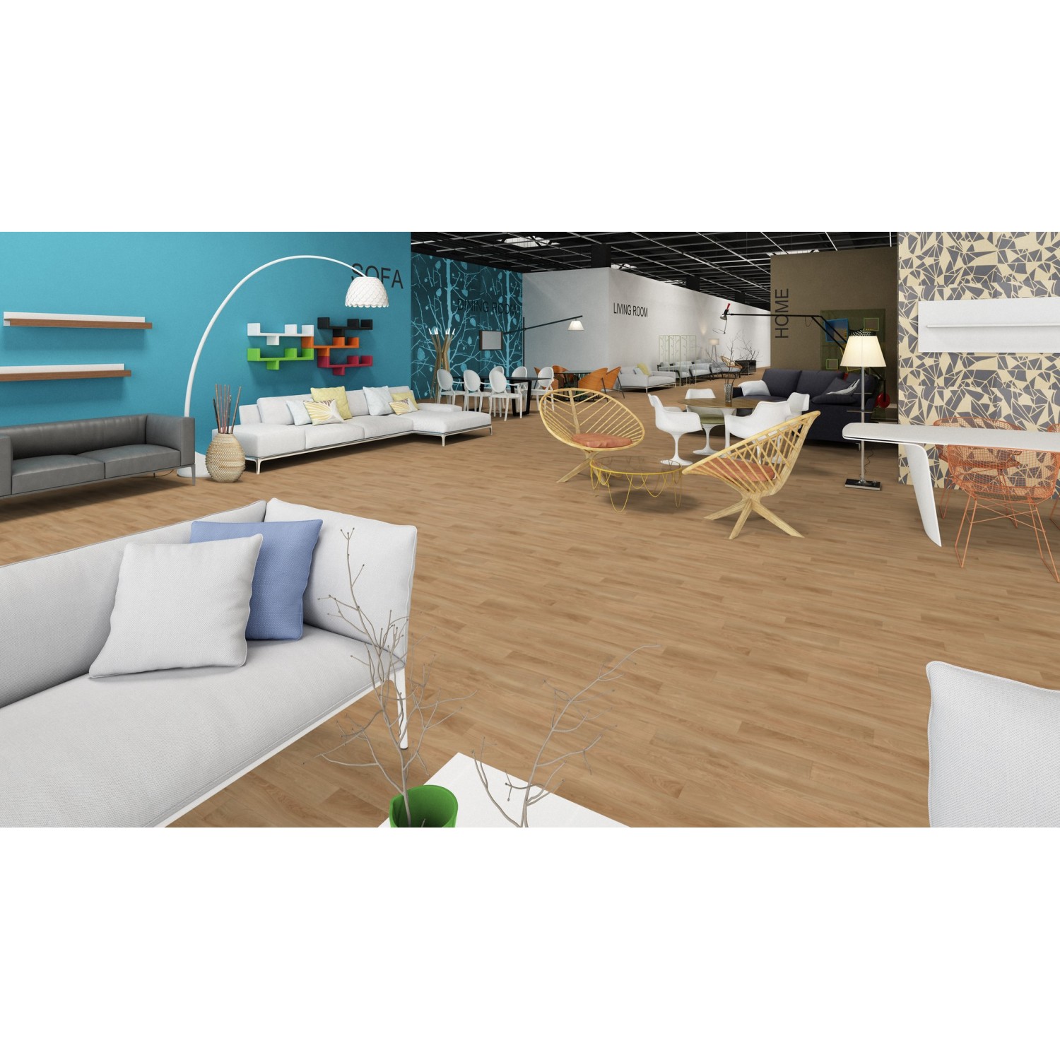 Πλαστικό Δάπεδο Tarkett Iconik 320T French Oak Medium Beige 5