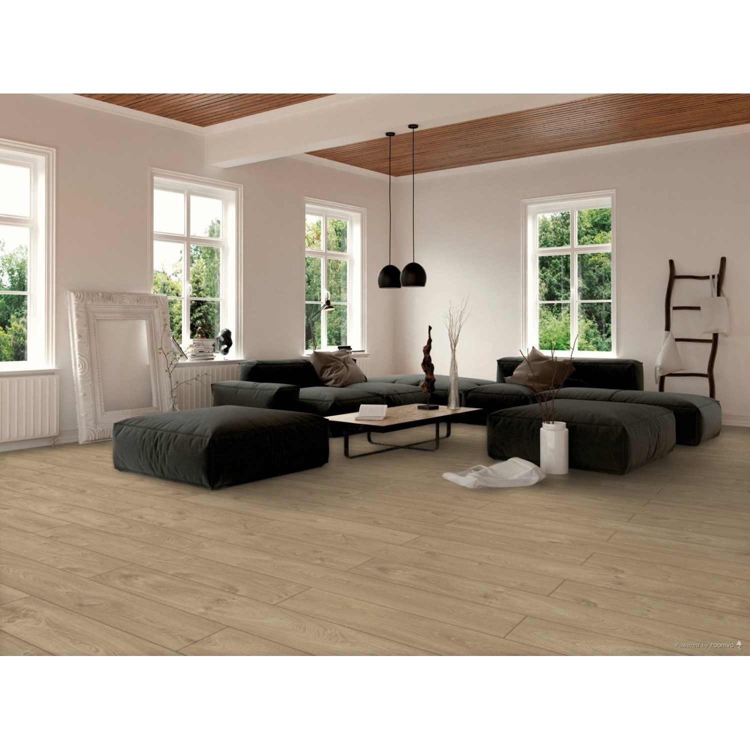 Laminate Swiss Solid Chrome 4V 3033 Zermatt Oak 1,332m2 3