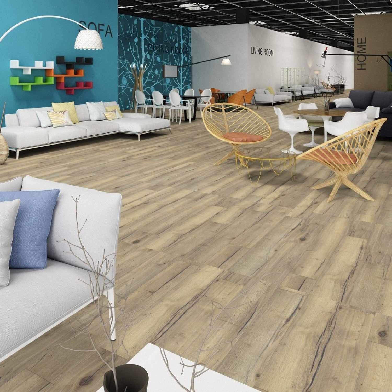 Laminate Tarkett Woodstock Pro 833 Cabin Oak (193x1292) 1.995m² 3