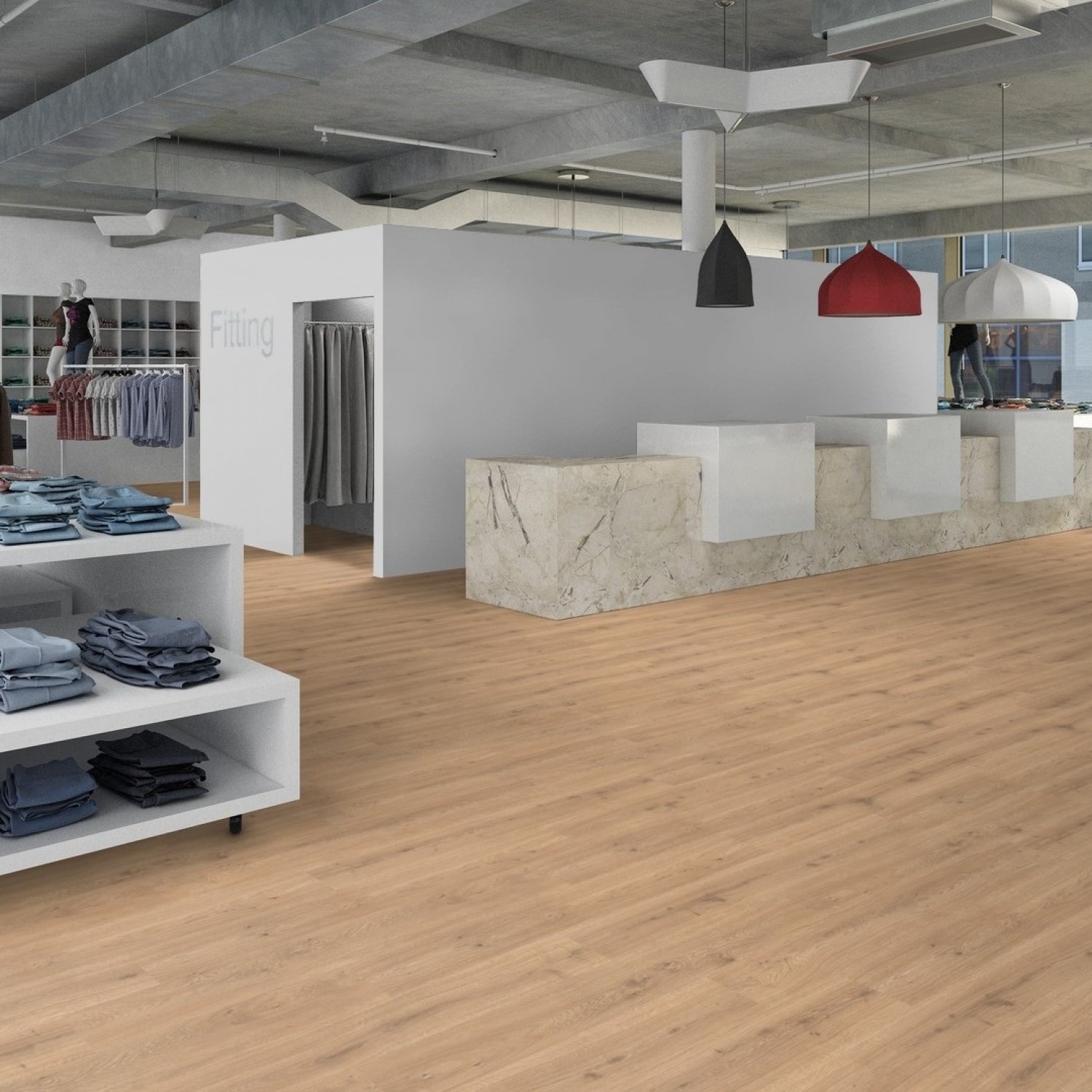 Laminate Tarkett Woodstock Pro 833 Comfort Oak (193x1292) 1.995m² 3