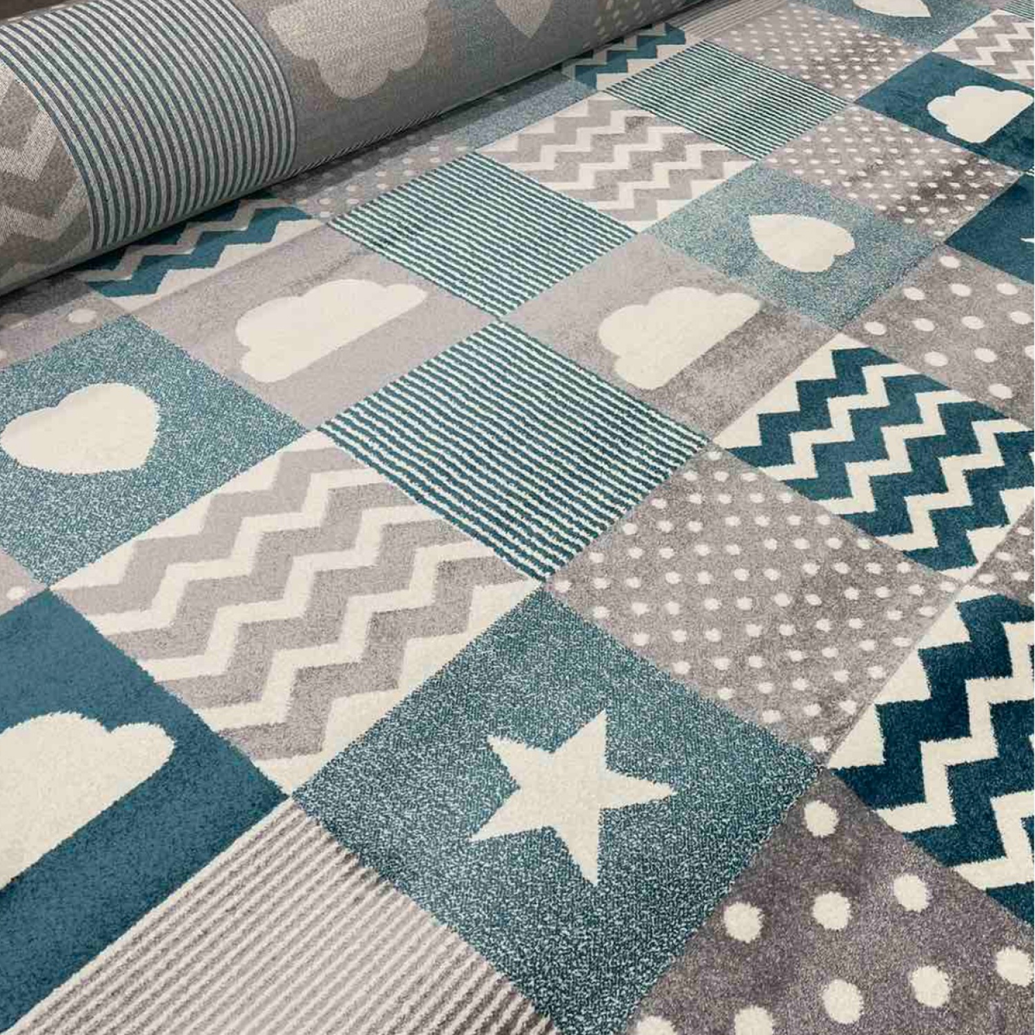 Παιδικό Χαλί 761 Blue 160 cm x 230 cm 2
