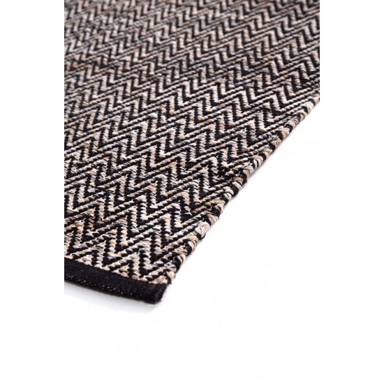 Χαλί Urban Cotton Kilim Venza Black Royal Carpet - 130 x 190 cm 2