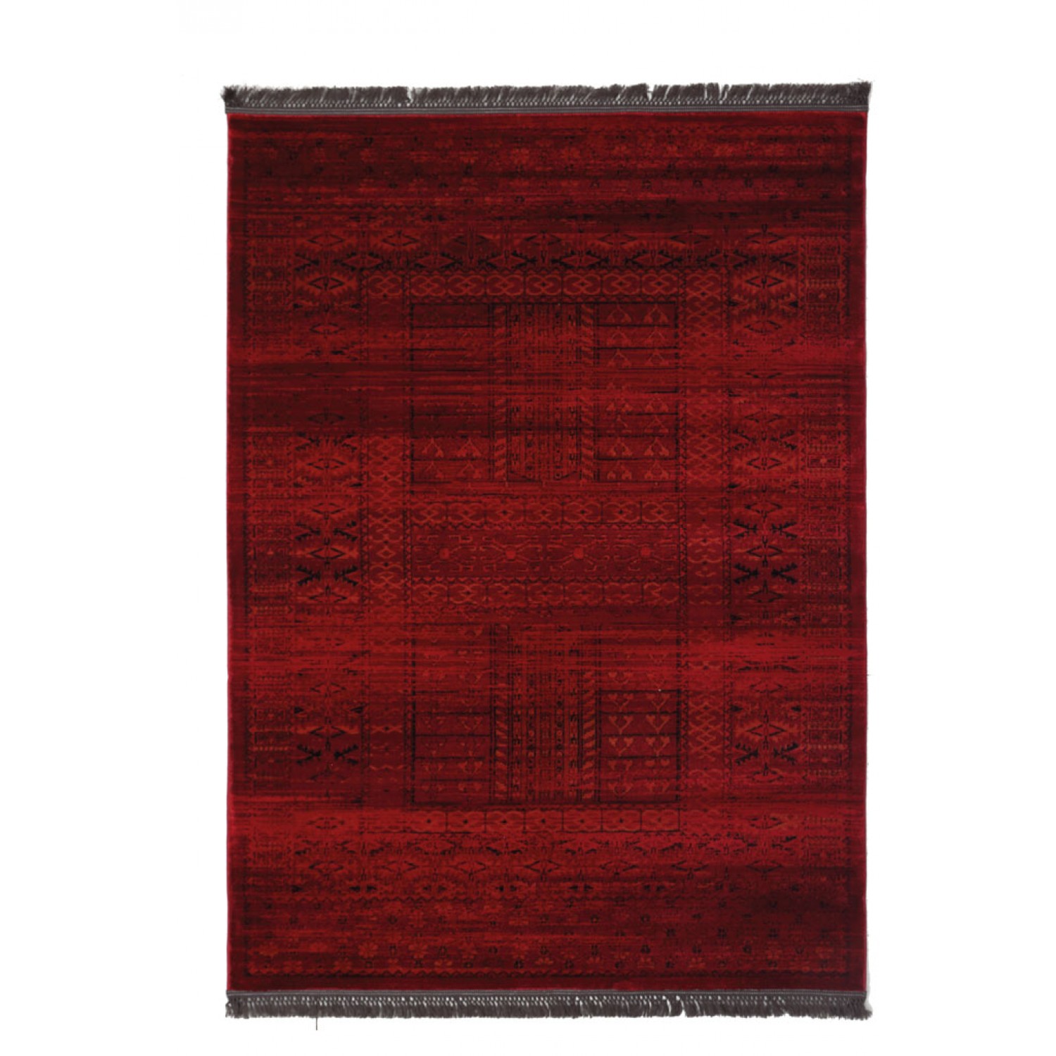 Χαλιά Κρεβατοκάμαρας (Σετ 3τμχ) Afgan 7504H D.RED Royal Carpet 2