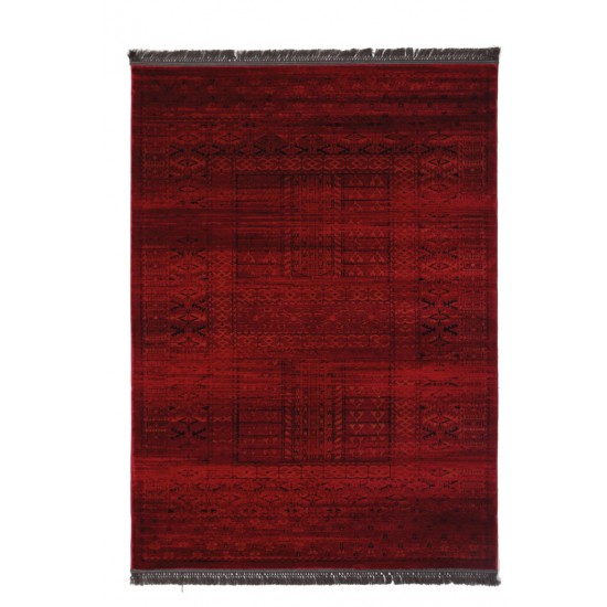 Κλασικό χαλί Afgan 7504H D.Red - Royal Carpet - 133 x 190 cm