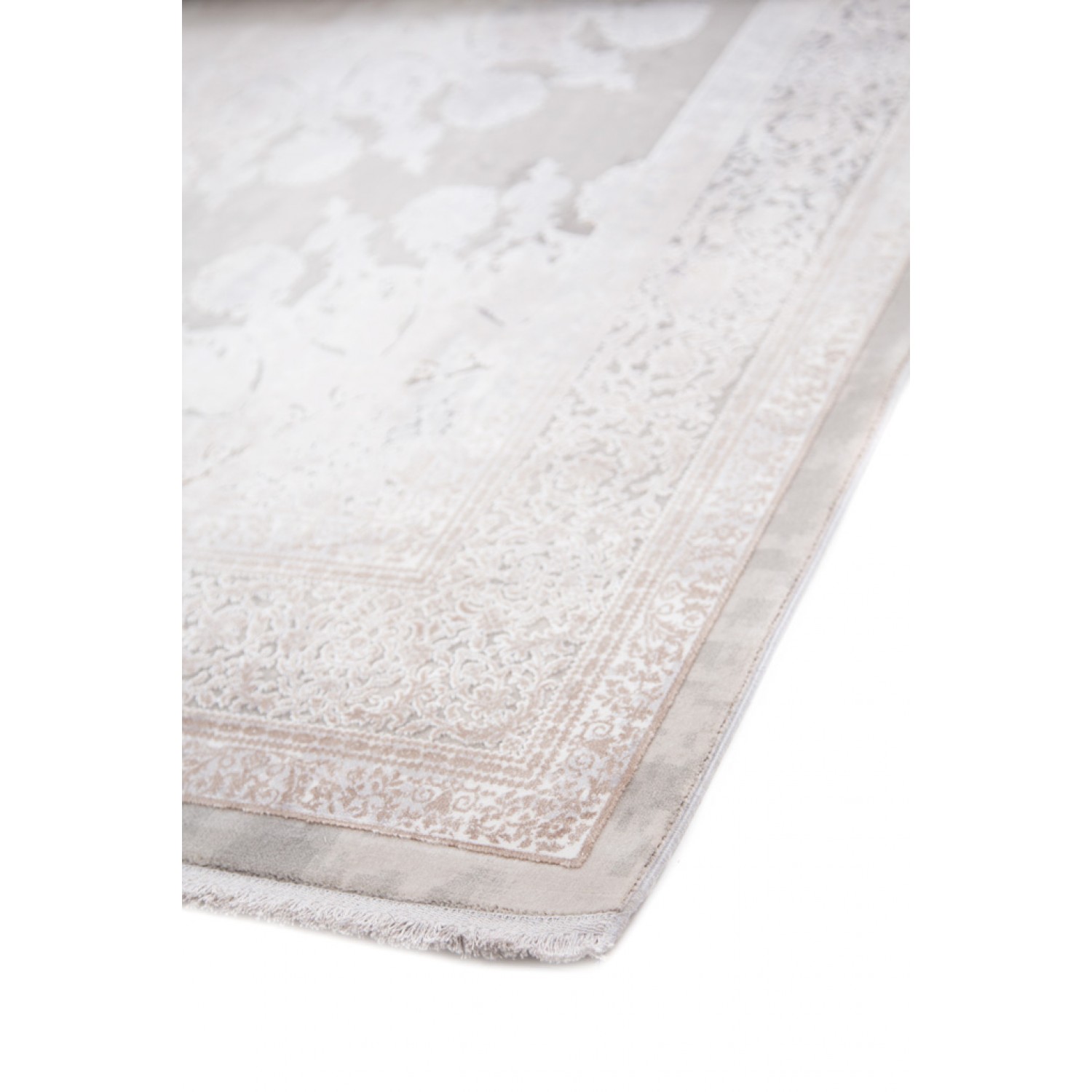 Χαλί Bamboo Silk 8098A L.GREY D.BEIGE Royal Carpet - 200 x 300 cm 3