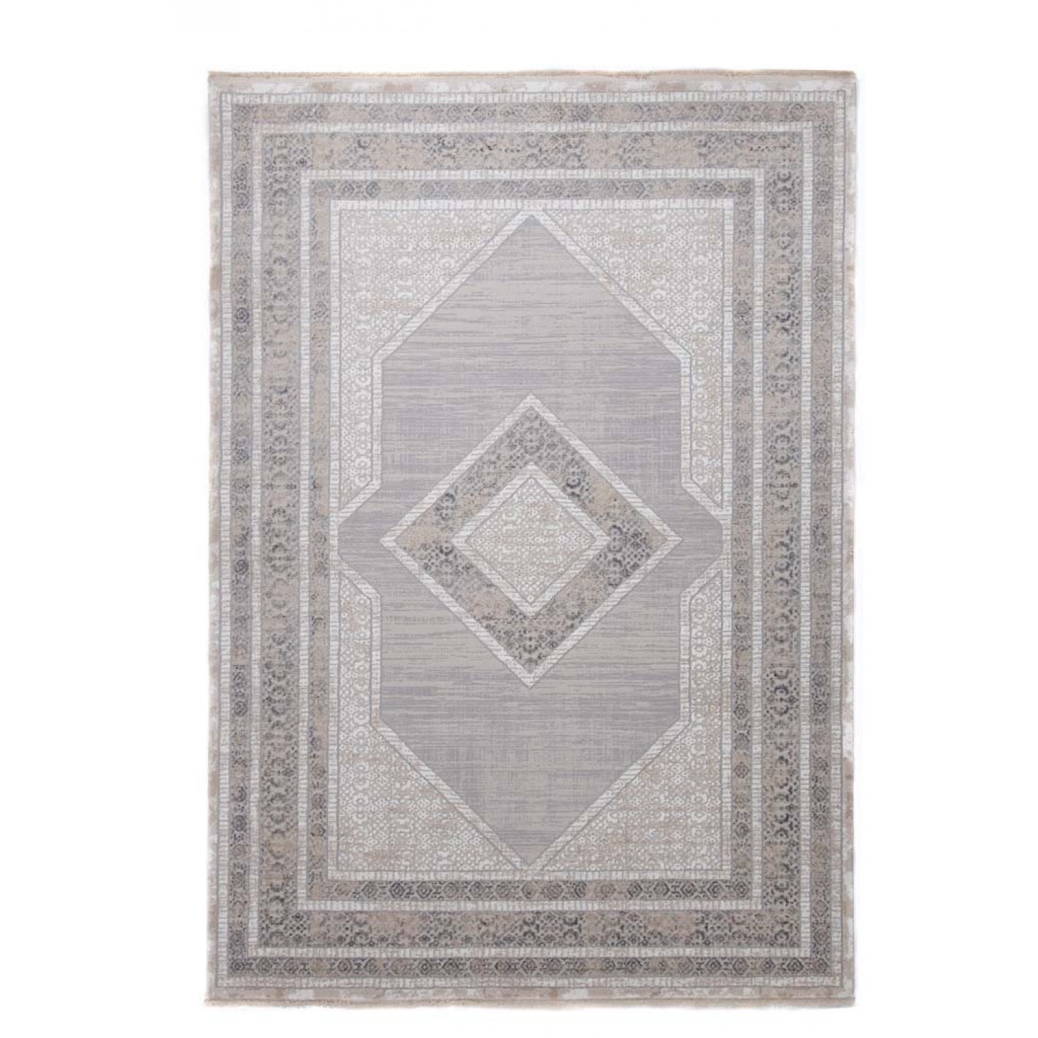 Χαλί Infinity 5917B GREY WHITE Royal Carpet - 140 x 200 cm 2