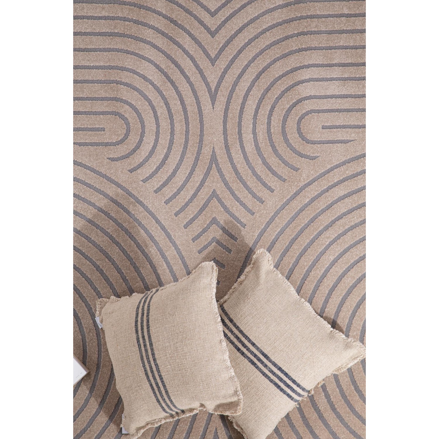 Χαλιά Κρεβατοκάμαρας (Σετ 3τμχ) Organic 565 BEIGE Royal Carpet 4