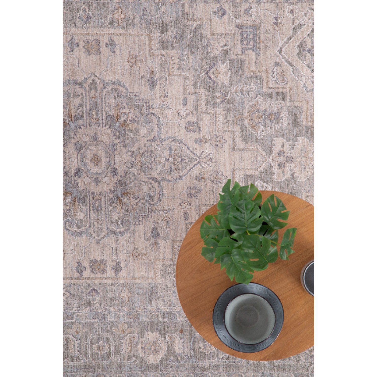 Κλασικό Χαλί Tabriz 647 L.GREY Royal Carpet - 200 x 240 cm 4