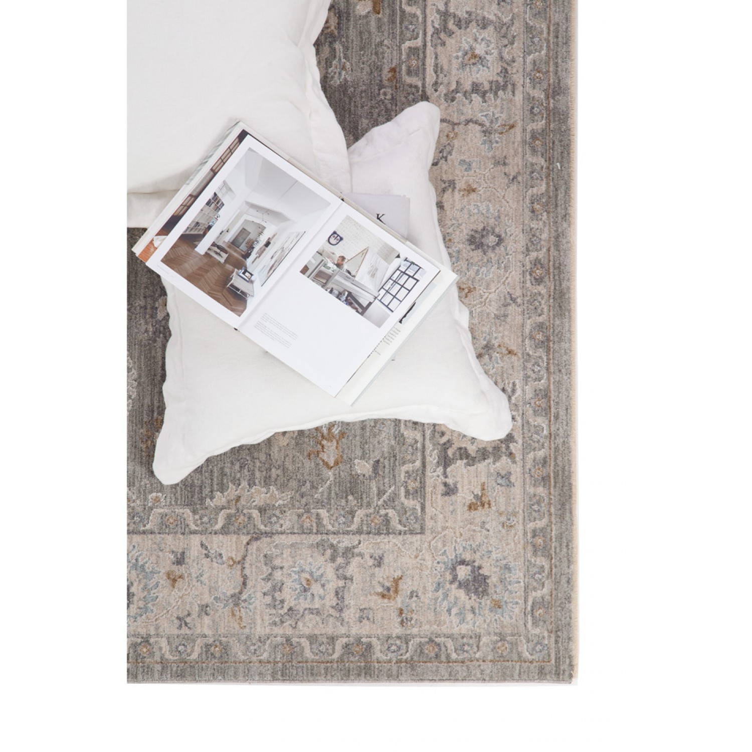 Κλασικό Χαλί Tabriz 662 D.GREY Royal Carpet - 160 x 230 cm 4