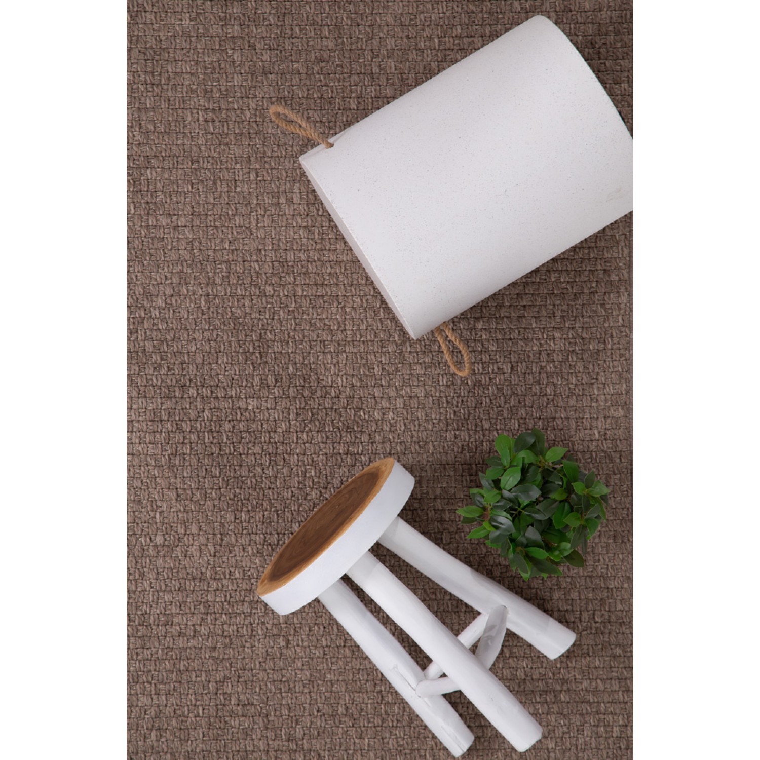 Ψάθα Eco 3555 4 BROWN Royal Carpet - 130 x 190 cm 4