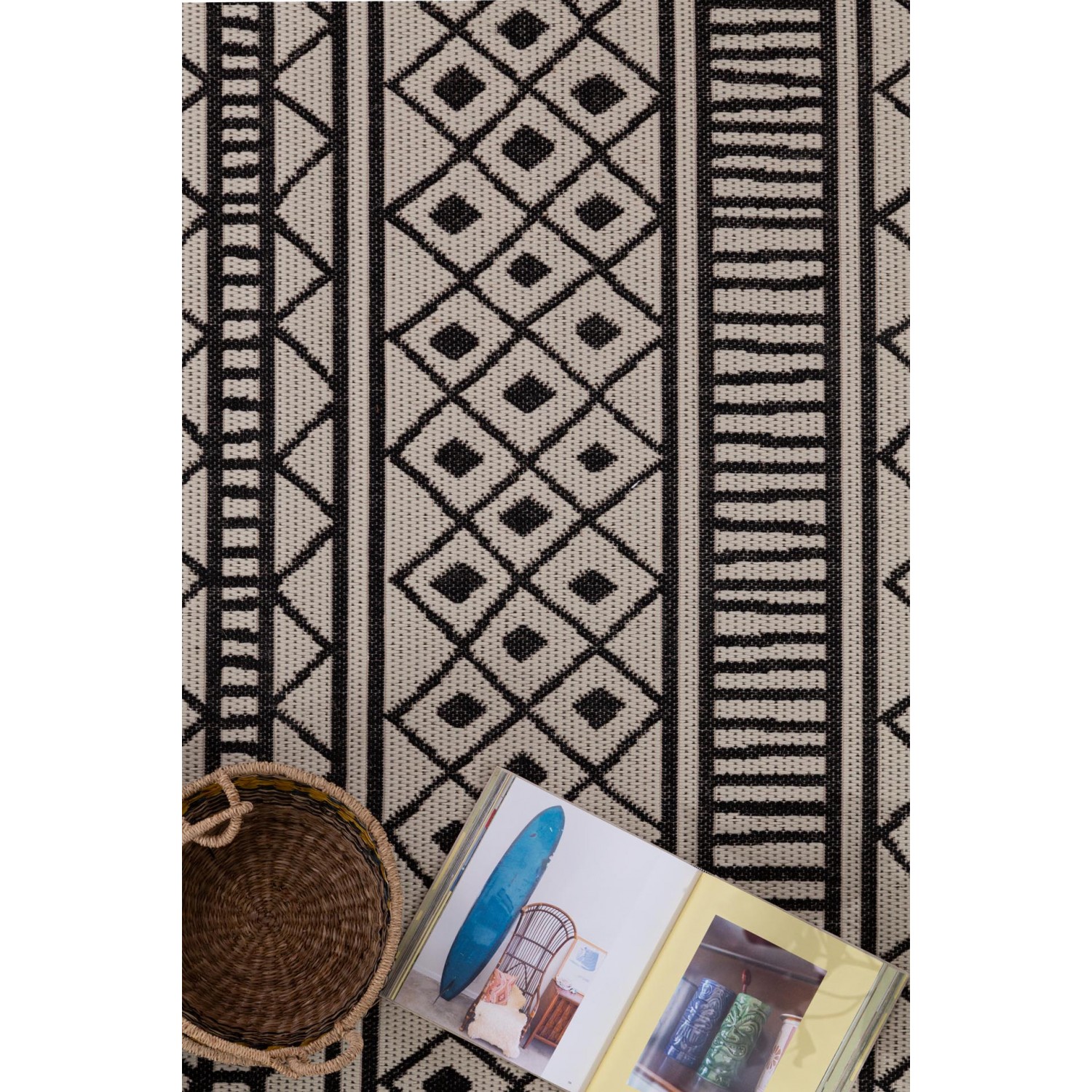 Ψάθα Flox BLACK 3603W Royal Carpet - 160 x 235 cm 4