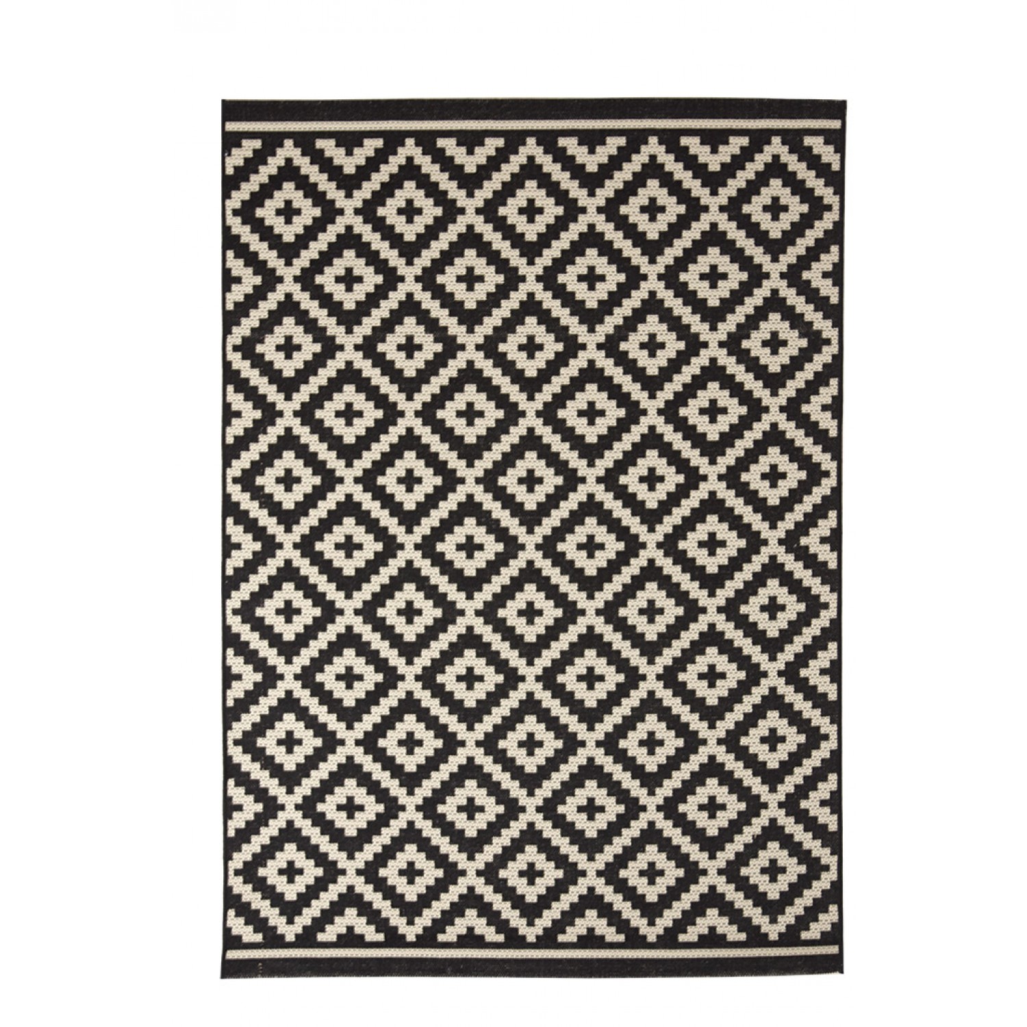 Ψάθα Flox 721K BLACK Royal Carpet - 67 x 140 cm 2
