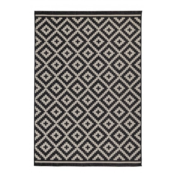 Ψάθα Flox 721K BLACK Royal Carpet - 160 x 230 cm